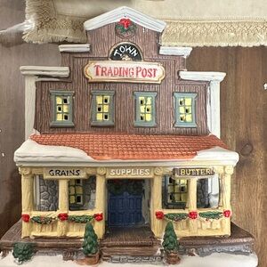 Charming Holiday Trading Post Decor